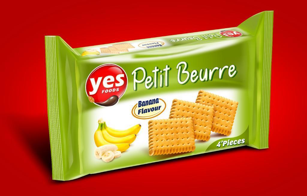 Petit Beurre Banana Flavored